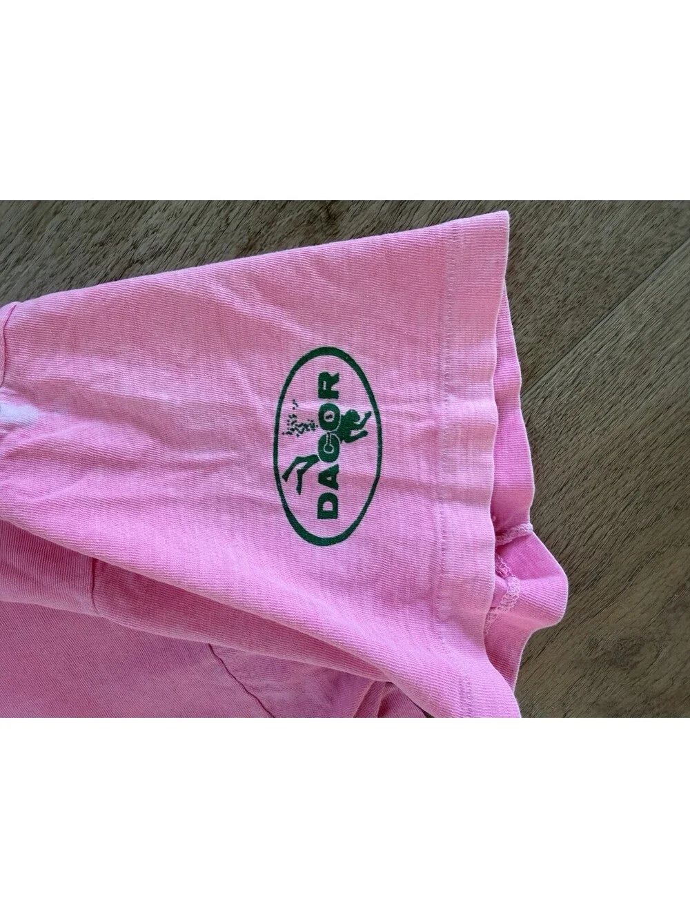 Vintage 90s DACOR Dive Team Single Stitch Pink T Shirt USA Scuba Distressed L XL